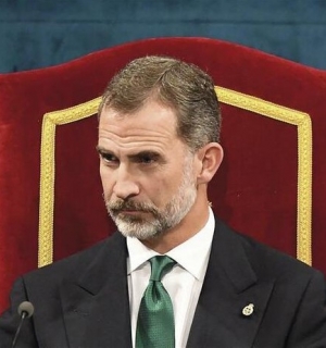 Rei de Espanha com "agenda"cheia