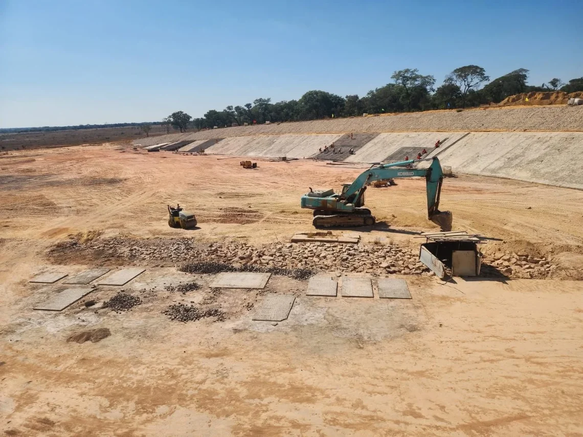 executivo acelera construção da barragem do Bero