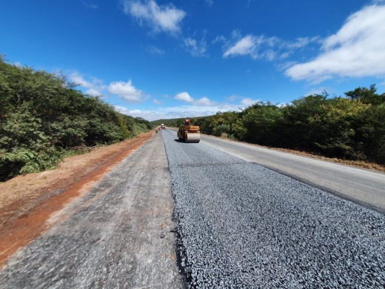 Obras na via Huíla Benguela concluídas esse semestre