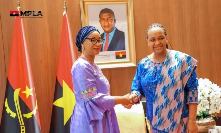 ‎Vice-presidente do MPLA recebe em audiência embaixadora da República da Guiné em Angola