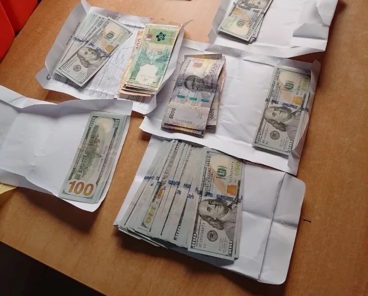Detido cidadão russo por tentativa de saida ilegal do país com mais de 10 mil dólares.