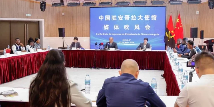 Volume de comércio entre Angola e China movimentou mais de 20 milmilhões de dólares em 2025.