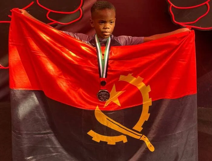 Atleta angolano de 8 anos participa na AJP TOUR de Jiu-Jitsu na África do Sul.