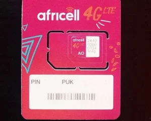 Chip da Africell dispara para até 1000 kwanzas