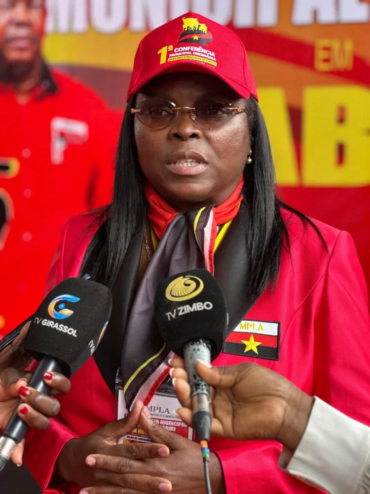 Líder do MPLA em Cabiri traça metas para 2027 após reeleição com 98% dos votos.