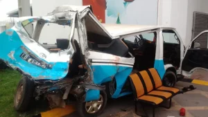 Acidente no município da Camama provoca uma morte e oito feridos graves