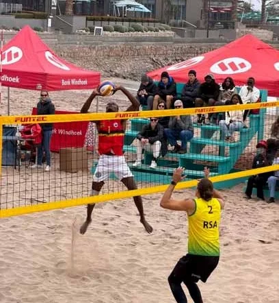 Angola garante apuramento para o Campeonato do Mundo de voleibol de praia de 2027.