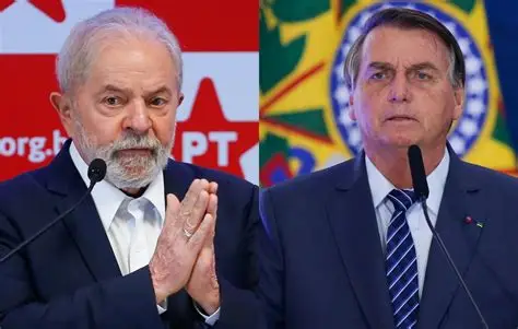 Lula e Flávio Bolsonaro disputam segundo turno no Brasil
